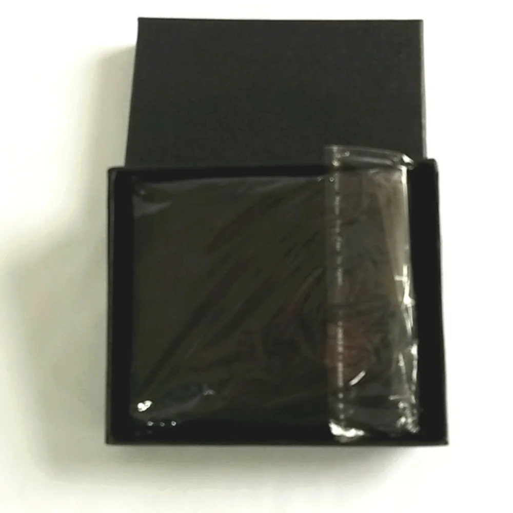 Useful Thingy Mens Black Multi Sectional Faux Leather Wallet